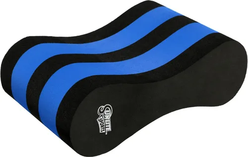 Sunlite Sports Boya de tracción EVA de 5 capas para piernas - Ayuda para entrenamiento en piscina, soporte para piernas y caderas para adultos,