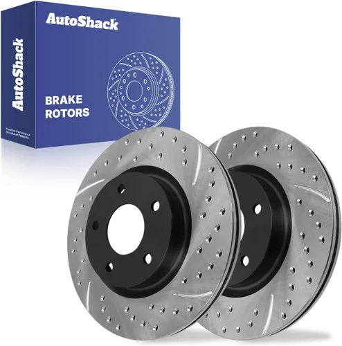 Miniatura 9 de AutoShack 11.65" (296 mm) Rotores de Freno Ventilados Delanteros Recubiertos de Repuesto para 2007-2013 Nissan Altima Juego de 2 Piezas ArmorStop