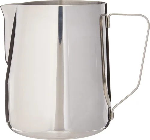 Miniatura 7 de BrewGlobal Rhinoware - Jarra de leche profesional, acero inoxidable, 12 onzas (RHMJ12OZ)