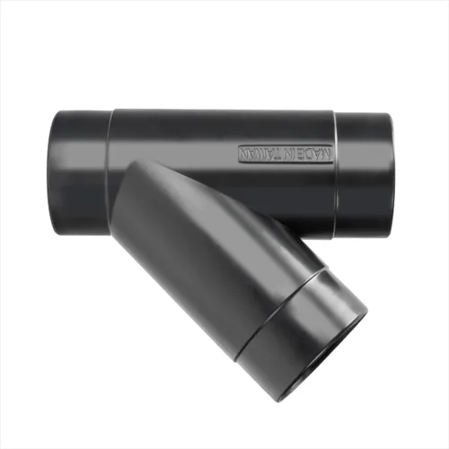 POWERTEC Accesorio en Y de 2-1/2 pulgadas para manguera de 2 1/2 pulgadas, accesorios de conector de manguera de 2 1/2 pulgadas para sistema de