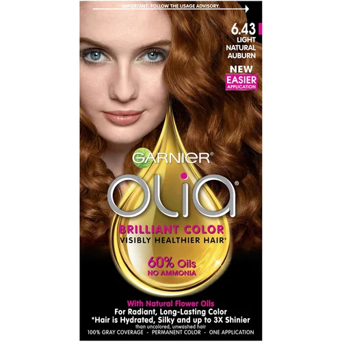Miniatura 18 de Garnier Olia Tinte de cabello sin amoníaco [5.60] rojo granate medio, 1 unidad 5.6 Rojo granate medio
