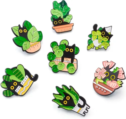 Miniatura 35 de Pandahall - Broches esmaltados de aleación con varios temas, broche de solapa, juego de pines esmaltados