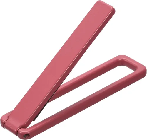 Miniatura 8 de uxcell Soporte delgado para teléfono celular, soporte de escritorio horizontal y vertical, soporte plegable para teléfono para la mayoría de Amarillo