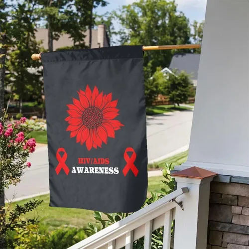 Miniatura 10 de Bandera de jardín de concientización sobre la enfermedad de Alzheimer de 12 x 18 pulgadas, cartel vertical de doble cara para decoración del hogar