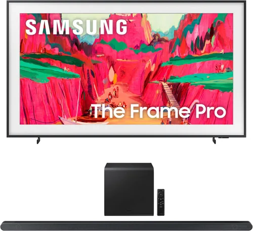 Miniatura 15 de Samsung QN65LS03FWFXZA 65 Inch The Frame Wireless 4K Neo QLED TV with a HW-B630F B-Series Soundbar 3.1 Ch and Subwoofer with Dolby Audio (2025)