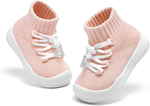 Miniatura 5 de Fahrerliebe Baby Girl Socks Shoes Infant Walking Sneakers