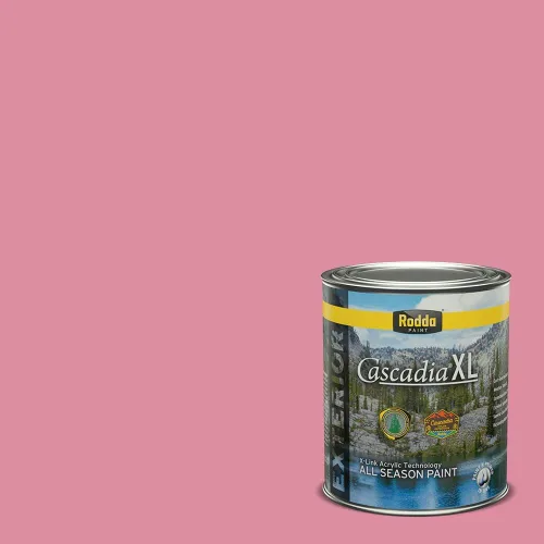 Miniatura 130 de Rodda Paint CASCADIA ZERO - Pintura satinada e imprimación para interiores en uno, 1 galón, Lady Flower Flor de señora
