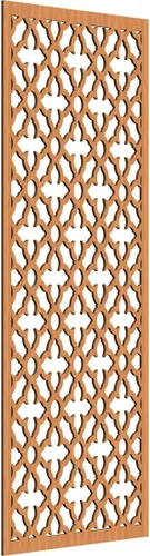 Miniatura 193 de Madison Paneles de pared decorativos de madera con calado, 9 3/8 pulgadas de ancho x 24 3/8 pulgadas de alto x 3/8 de alto, roble rojo rojo (Red Oak)