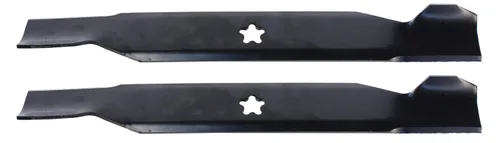 USA Mower Blades (2) AYP842BP - Cuchilla para cortacésped de alta elevación para AYP Craftsman 12784 127842 138407 138497 138970 193957 Longitud 19