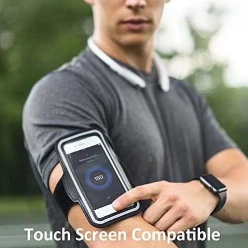 Miniatura 4 de Brazalete deportivo para correr, gimnasio, entrenamiento para Galaxy XCover Pro, banda de neopreno reflectante resistente al agua compatible