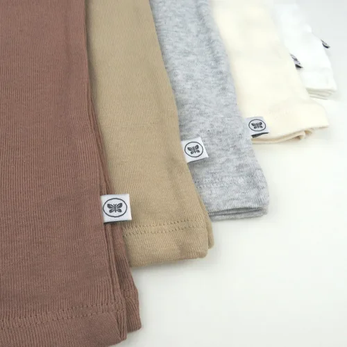 Miniatura 49 de HonestBaby Camisetas musculares sin mangas 100% algodón orgánico para bebés y niños pequeños, niñas