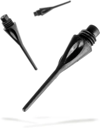 Miniatura 4 de Viper Accesorio para dardos: punta suave de diamante de 1/4 ", negro (500 y 1000 paquetes)