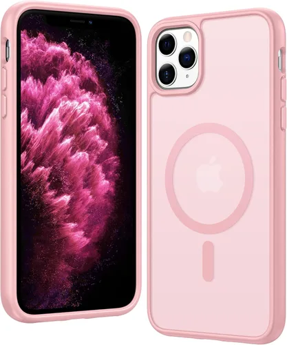 Miniatura 1356 de FNTCASE Funda para iPhone 13 Pro-Max: Fundas magnéticas transparentes compatibles con Magsafe Slim anti amarillamiento protección contra caídas