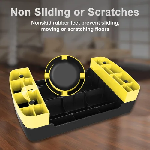 Miniatura 6 de Plataforma aeróbica de altura ajustable de 4 a 6 pulgadas, equipo de fitness, entrenamiento paso a paso, plataforma de ejercicios con 2 elevadores