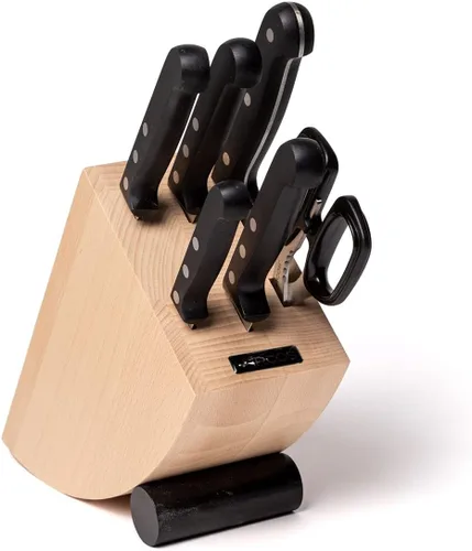 Miniatura 57 de Arcos Cuchillo de chef de 6 pulgadas de acero inoxidable. Cuchillo de cocina para cortar y pelar alimentos pequeños. Mango ergonómico