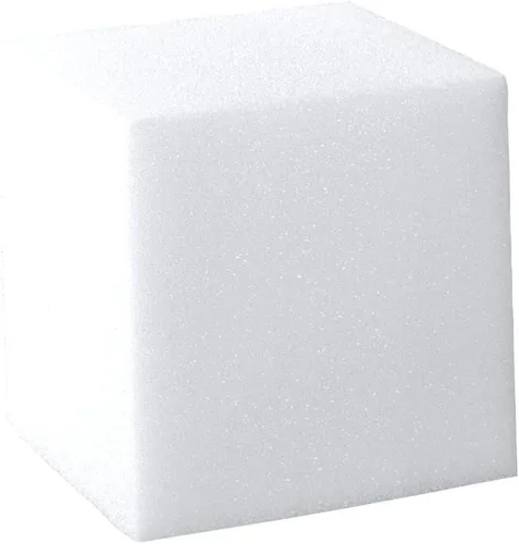 Miniatura 3 de FoamRush Bloques/cubos de espuma (blanco) de 6 x 6 x 6 pulgadas, paquete de 10 bloques de espuma para hoyos para parques de patinetas, empresas