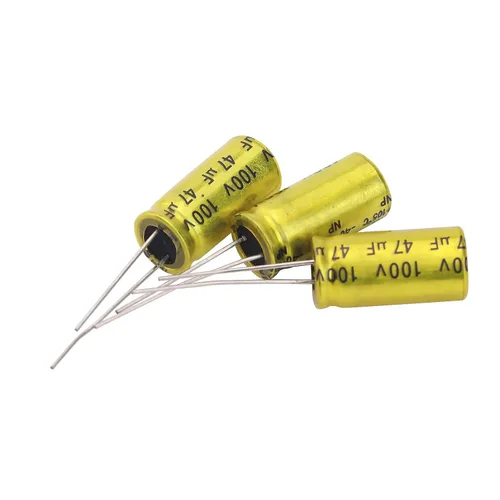 Miniatura 8 de 10 unids 2.2uF 100V condensador electrolítico no polarizado 10x17mm (0.39x0.67in) NP para audio tweeter condensador divisor de frecuencia
