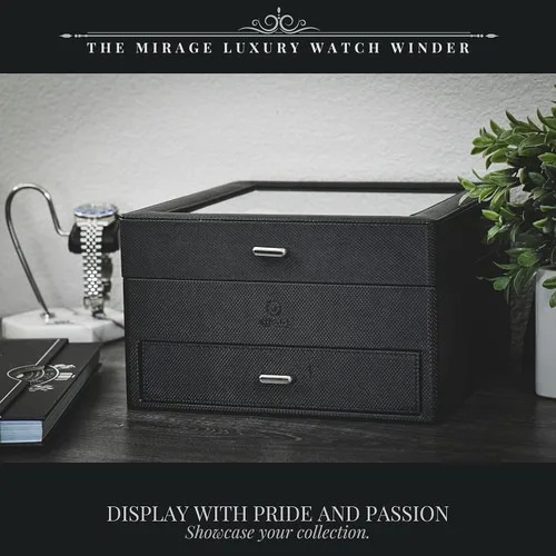 Miniatura 5 de Organizador de caja de reloj con estuche de viaje y almacenamiento formal de accesorios