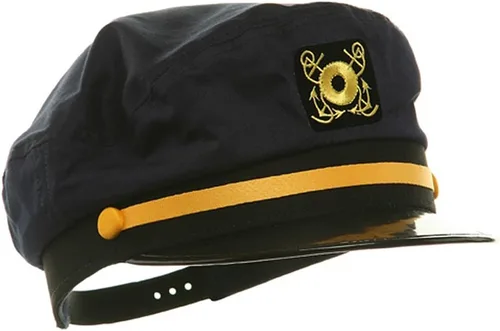 Miniatura 4 de Broner Gorras ajustables para capitán yate, talla única, cierre a presión
