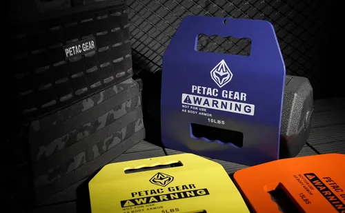 Miniatura 8 de PETAC GEAR Placas de Peso Tácticas Para Chaleco Con Peso Para Hombres Entrenamiento, 5/10/15/20 LBS Equipo de Chalecos de Entrenamiento de Fuerza