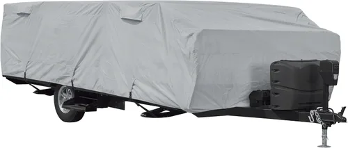 Miniatura 14 de Classic Accessories Over Drive PermaPRO - Funda plegable para remolque de campamento, se adapta a 8 pies a 10 pies de largo, funda para cámper