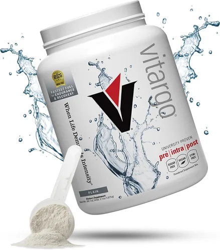 Miniatura 12 de Vitargo Polvo de Carbohidratos Alimenta el Glucógeno Muscular 2 Veces Más Rápido 4.4 LB Mango Polvo Pre Entrenamiento y Post Entrenamiento