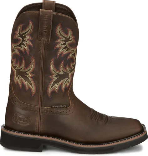 Miniatura 3 de Justin Botas de trabajo Stampede WP para hombre