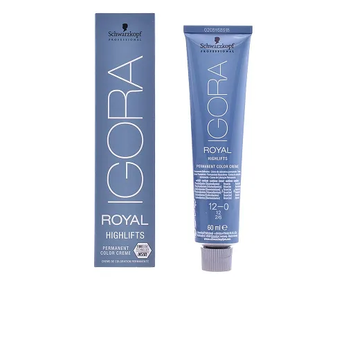 Schwarzkopf Igora Royal Highlifts - Coloración para el cabello, 12-0, rubio natural especial, 60 ml 12/0 Spezialblond Natur