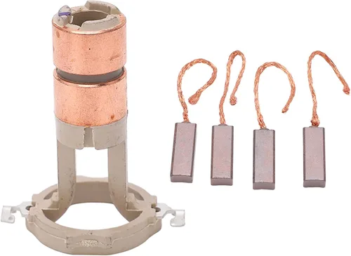 Juego de cepillos del alternador, Kit de reconstrucción del alternador, Escobillas de carbón de repuesto Juego de cepillos de anillo deslizante del