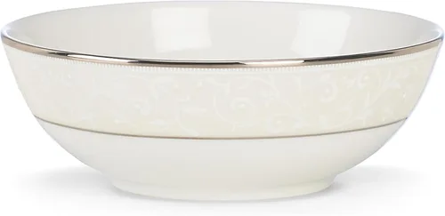 Miniatura 25 de Lenox Platillo Opal Inocencia, blanco