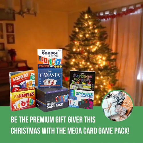 Miniatura 3 de Regal Games Conjunto de juegos de cartas divertidos para adultos – Canasta, Spoons and a Spork, Garbage Monsters, ScorZo, The Goodge Rules
