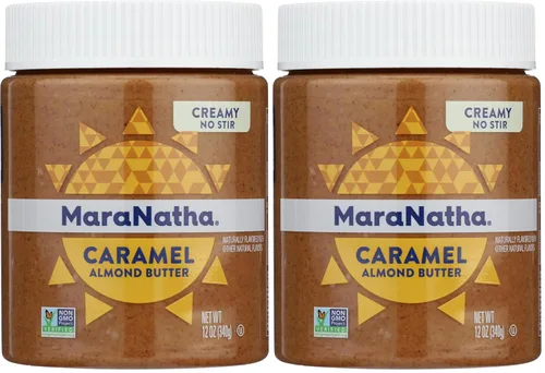 Miniatura 15 de MaraNatha Mantequilla cremosa de almendras de vainilla tostada, sin revuelta, tarro de 12 onzas