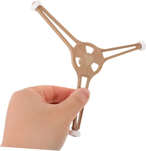 Miniatura 7 de NUOBESTY 1 juego de soporte de repuesto para plato giratorio de microondas, soporte duradero para placa de vidrio, rodillo versátil para todas