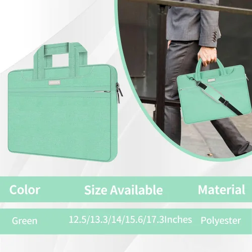 Miniatura 7 de HESTECH 13.3 "MacBook Pro/Air Sleeve bolsa de hombro para laptop compatible con iPad HP Asus Acer Dell Xps Surface Pro Ordenador portátil Funda