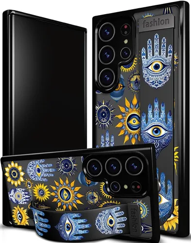 Miniatura 97 de Compatible para Samsung Galaxy S23 Funda Bonita con Correa Soporte Dedo Kickstand, Fundas de Silicona Geniales de Diseñador Funda Cover - Mariposa