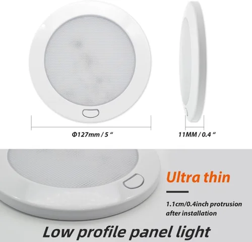 Miniatura 5 de Lámpara de techo Dream Lighting, de luz LED, ópalo, 5 pulgadas