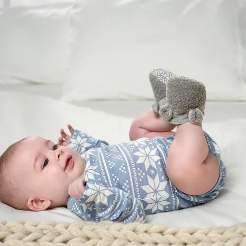 Miniatura 3 de Gerber Paquete de 6 mamelucos de manga larga para bebé niño