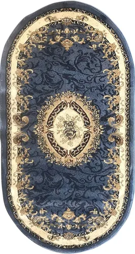 Miniatura 19 de Deir Debwan Alfombra tradicional Aubusson con diseño floral largo de 330.000 puntos, diseño 602 (31 pulgadas x 15 pies 8 pulgadas)