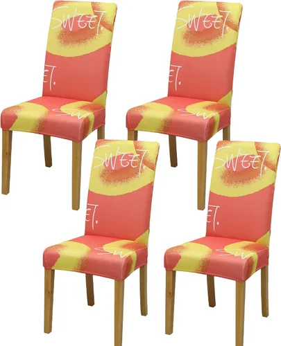 Miniatura 65 de BIETYONE - Fundas para sillas de comedor, juego de 2 fundas para sillas de comedor o cocina, lavables, protectoras, para sillas Parsons