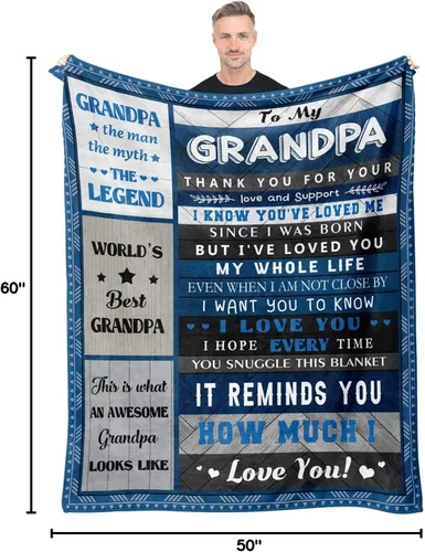 Miniatura 8 de Quilazy Regalos para el día del padre, regalos de cumpleaños para abuelos, mejor regalo de cumpleaños para abuelos de parte de nietos, genial