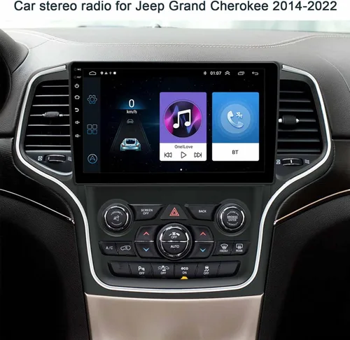 Miniatura 3 de Android 11 - Radio estéreo de coche para Jeep Grand Cherokee 2014-2022, reproductor multimedia para automóvil, navegador GPS, pantalla táctil de 10
