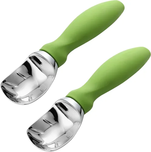 Miniatura 31 de Spring Chef - Cuchara para helado resistente con mango cómodo - Cuchara profesional para helado para gelato, sorbete, masa de galletas, melón, yogur