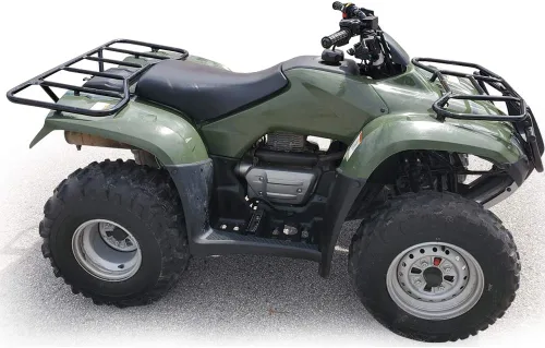 Miniatura 7 de G-PLUS Funda de asiento compatible con Honda Recon 250 1998-2004 Negro