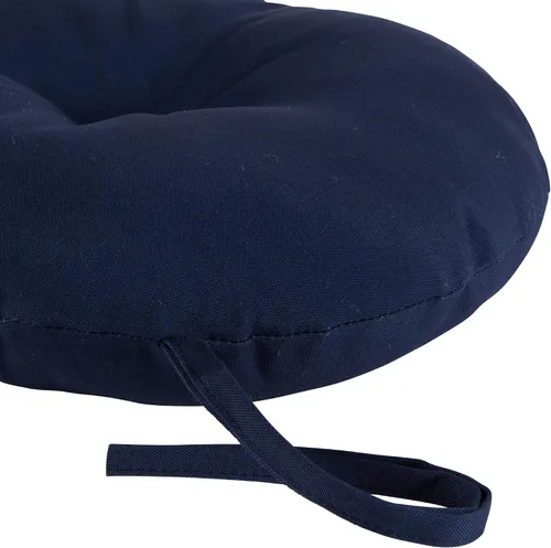 Miniatura 3 de Greendale Home Fashions Cojín redondo para asiento bistro de 15 pulgadas, 2 unidades (paquete de 1), Adobe Stripe