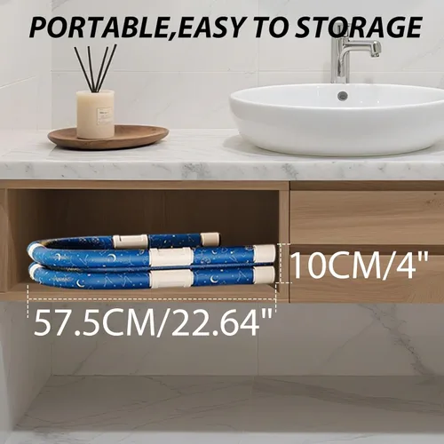 Miniatura 6 de Simcat Bañera plegable portátil grande de 45 pulgadas para adultos, bañera separada de terapia de spa para la familia, spa caliente y bañera