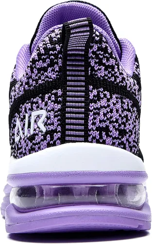 Miniatura 6 de RomenSi Air Athletic - Tenis deportivos para correr para niños y niñas, ligeros, transpirables, tenis deportivos para niños