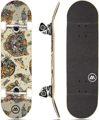 Miniatura 10 de Magneto Complete Cruiser Starter Skateboard