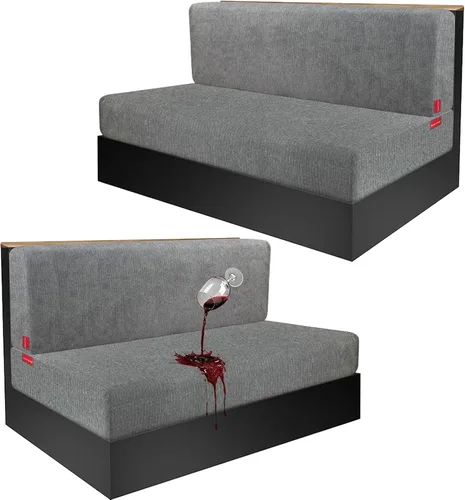 Miniatura 85 de Fundas de cojín impermeables para sofá, funda elástica lavable con diseño elástico antideslizante, protector de muebles para mascotas y niños