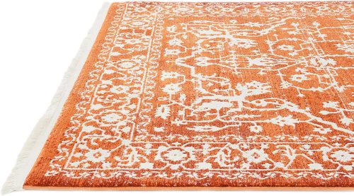 Miniatura 65 de Unique Loom Diseño tradicional clásico intrincado con detalles vintage envejecidos, alfombra de área, 3 pies 3 pulgadas x 5 pies 3 pulgadas, gris