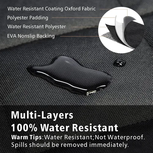 Miniatura 4 de F-color Forro de Carga SUV para Perros - Forro de Carga para Mascotas Impermeable, Cómoda Cubierta de Carga para Perros con Protector de Solapa